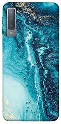 Чохол Demsky Блакитна фарба для Samsung A750 Galaxy A7 (2018)