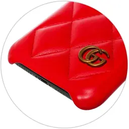 Чохол-накладка 2E для iPhone 11 11 Pro 11 Pro Max Leather Gucci Logo шкіряний - мініатюра 3