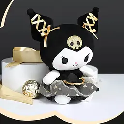 М'яка іграшка A-Toys Хеллоу Кітті Куромі Аніме 20 см чорна - мініатюра 4