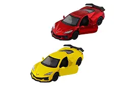 Іграшкова легкова машинка Chevrolet Corvette C8 Z06 2024 TechnoDrive 250310, 2 кольори - мініатюра 7