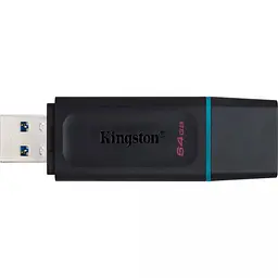 USB флеш-накопичувач Kingston DataTraveler Exodia 64GB USB-A 3.2 Gen 1 Black/Teal (DTX/64GB) [52237] - мініатюра 3