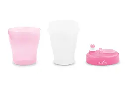 Чашка-непроливайка Nuvita, 200 мл, рожевий (NV1433Pink) - мініатюра 2