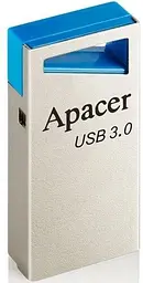 Флешка металева Apacer AH155 64 Gb Usb 3.2 сріблясто синя - мініатюра 5