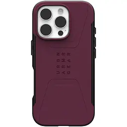 Чохол-накладка Urban Armor Gear Civilian Magsafe для Apple iPhone 16 Pro Bordeaux (114444119049) - мініатюра 7