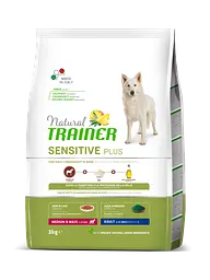 Сухий корм Natural Trainer Dog Sensitive Plus Adult MM With Horse для собак середніх і великих порід 3 кг