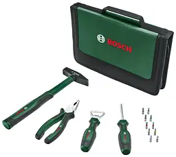Набір ручних інструментів Bosch Easy Starter з відкривачкою, 14 шт