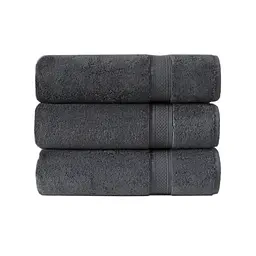 Рушник махровий Lotus Home - Grand soft twist antrasit антрацит 50x90
