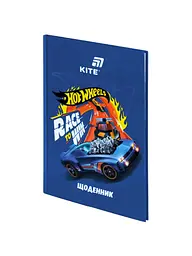 Щоденник шкільний KITE тверда обкладинка Hot Wheels (HW26-262) - мініатюра 2