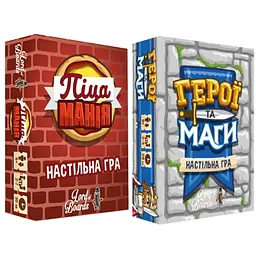 Настільна гра Lords of Boards Піцаманія + Герої та Маги (укр.) (LOB2207UA+1)