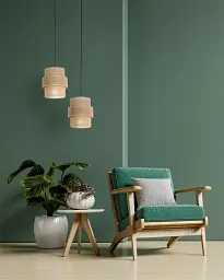 Підвісний світильник, люстра TK Lighting 5401 Calisto E27 1x15W IP20 бежевий - мініатюра 2