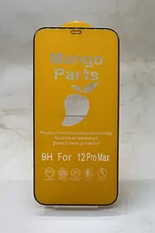 Захисне скло Mango 9D Full Cover Tempered Glass для Apple iPhone 12 Pro Max (Black) [57114] - мініатюра 2