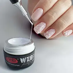 Гель павутинка PNB UV/LED Web Gel White 5 мл - мініатюра 4