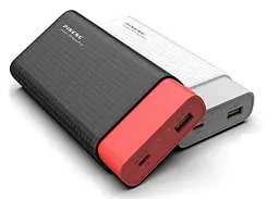 Портативний зовнішній акумулятор Pineng PN-882 20000 mAh Power Bank Чорний - мініатюра 2