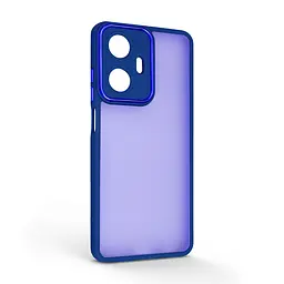 Защитный чехол для OPPO A98 5G, Shade, синий, TPU+PC, матовый, защита всего корпуса, панель-накладка, противоударный, с высокими бортами, амортизирует удары при падениях, ArmorStandart (ARM73450)