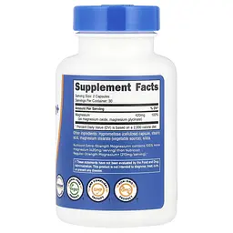 Магній Nutricost Extra-Strength Magnesium+ 420 мг 60 капсул - мініатюра 2