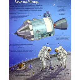 Дитяча книга Талант Цікаве всередині Космос - Елеонора Барзотті (9789669890115) - мініатюра 8