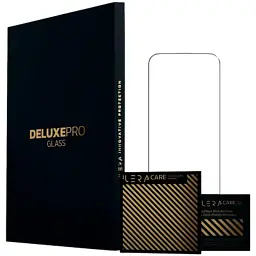 Скло захисне iLera DeLuxe Original Glass iPhone 16 Plus | 15 Plus (ILFCDL16PL) - мініатюра 2