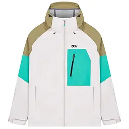Куртка штормова Picture Organic Abstral+ 2.5L M Білий-Зелений - мініатюра 9
