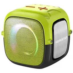 Колонка портативна Hopestar Party One Mini чорно-зелена