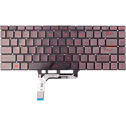Клавіатура для ноутбука MSI GF63 with red backlit