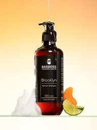 Шампунь для чоловіків проти лупи Barbers Brooklyn 400 мл - мініатюра 1