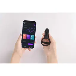 Подвійне ерекційне кільце Fun Town Rise Black - мініатюра 9