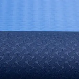 Килимок для йоги 173*58 см поліестер + бавовна, синій Yiwu HP-42-10BL - мініатюра 5