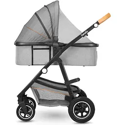 Коляска універсальна 3в1 Lionelo Amber Grey Stone, сіра (LO-AMBER GREY STONE (3in1)) - мініатюра 10