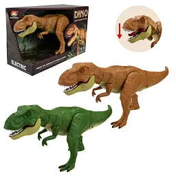 Інтерактивна фігурка тиранозавра Dino з гарчанням та рухом голови, пластик (666-82A) в асортименті