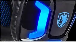 Гарнітура Sades SA-702 Element Black/Blue (sa702bl) - мініатюра 5