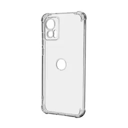 Прозрачный чехол для Motorola Edge 30 Neo с защитой камеры и усиленными бортами, тонкий, силиконовый, бесцветный, ударопрочный, противоударный бампер с закрытой камерой, ArmorStandart (ARM69510)