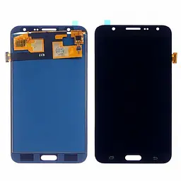 Дисплей для Samsung J701 Galaxy J7 Neo з білим тачскрином із регульованою підсвіткою