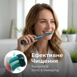 Електрична зубна щітка AENO DB10G (ADB0010G) - мініатюра 2