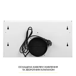 Витяжка телескопічна WEILOR WT 67 WH - мініатюра 9