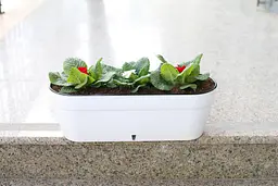 Вазон Santino Asti Window Box 12 л 50х17х20 см шаде (2021496) - мініатюра 7