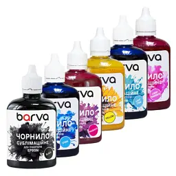 Чорнило Barva Epson sublimation 6х100 мл, BK/C/M/Y/LC/LM SET (SUB-100-2MP)