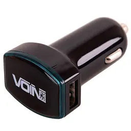 Автомобільний зарядний пристрій Voin 2USB 12/24V - 5V 2.4A (C-2026BK)
