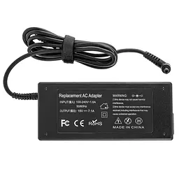 Блок живлення для ноутбука Asus 19V, 7.1A, 135W, 5.5x2.5мм, (Replacement AC Adapter) black (без кабелю !)