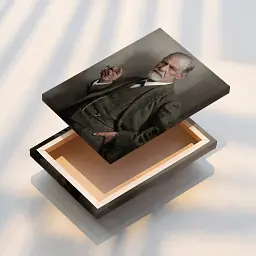 Інтер'єрна картина Зигмунд Фрейд, Sigismund Freud, психоаналітика, психіатрія, 60×43 см (id7249) - мініатюра 3