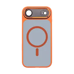 Чохол ArmorStandart Unit MagCase SE для Apple iPhone 17 Air Orange Black (ARM86327)