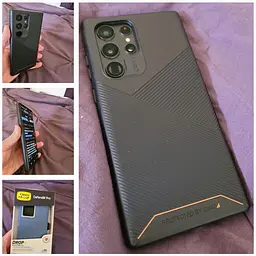 Оригінальний протиударний чохол Gear4 Denali D3O для Samsung Galaxy S22 Ultra 5G (6.8") Black 702009151 - мініатюра 8