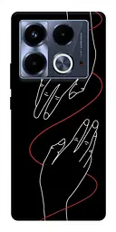 Чохол Demsky Плетення рук для Infinix Note 40 4G