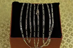 Цепь Xuping Jewelry фигаро 50 см 2 мм серебристая