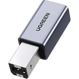 Перехідник Ugreen US382 USB-C to USB-B Aluminium Case (20120) [134318] - мініатюра 2