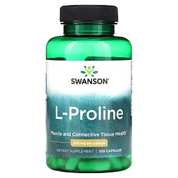 Л-Пролін L-Proline 500мг -100 капсул