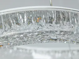 Світлодіодна підвісна люстра Diasha 25108/600+400WH dimmer біла 110 Вт 6050 Лм ПДУ - мініатюра 5