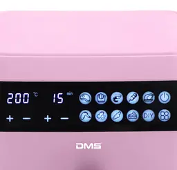 Багатофункціональна піч 10 програм DMS HFG-7R 1600 Вт з духовкою системою Air Fryer функція гаряче повітря - мініатюра 4