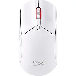 Комп'ютерна миша HyperX Pulsefire Haste 2 RGB USB-A/WL/BT білий teh0013997
