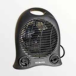 Тепловентилятор Дуйчик кімнатний Kumtel LX- 6441 Black 2000 Вт - мініатюра 2