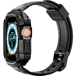 Чохол-ремінець Spigen Rugged Armor Pro для Apple Watch Ultra 49mm Black [ACS05460] [85167] - мініатюра 5